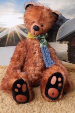 Künstlerteddy, 26 cm etwas Besonderes für den Sammler v. Ositos mit Zertifikat