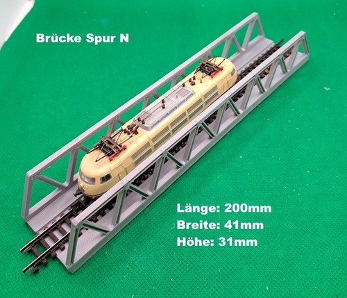 Brücke 200mm spur 1gl - -, 3