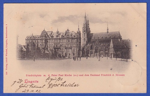Alte liegnitz legnica - ak,