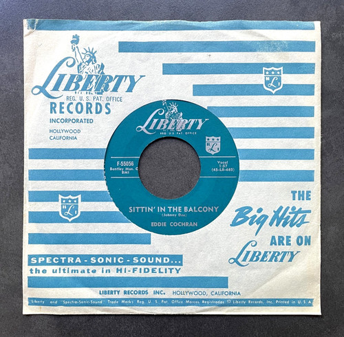 Eddie cochran sittin - 7", sittin'