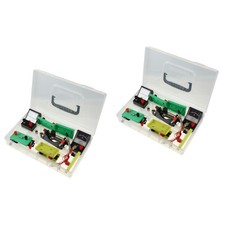  2 Sets Experimentierkoffer Elektrotechnik Baukasten Physik -Experiment -Kit