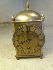 Laternenuhr,englisch, in Messing 