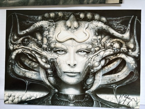 Giger signiert oscar - giger,