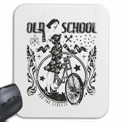 Mousepad old school - mousepad, (mauspad)