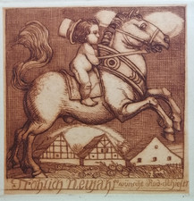 Original Radierung von 1911