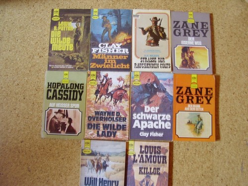 Western taschenbücher - 10, western-taschenbücher