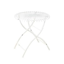 Gartentisch Weiß Romantic Garden Metalltisch nostalgisch HTI-Living