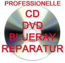 PROFESSIONELLE CD / DVD / BLURAY / SPIELE DISC REPARATUR - 10 STÜCK