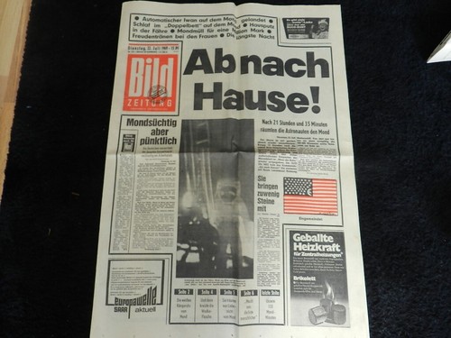 Bildzeitung july 1969 - 22,