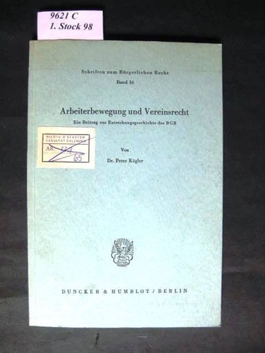 Arbeiterbewegung und
