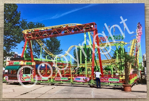 Xxl foto achterbahn - achterbahn, super