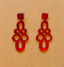 Statement-Ohrhänger…Handmad