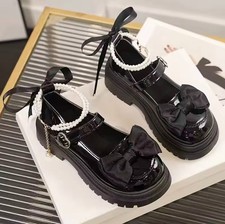 Damenschuhe schwarz Lolita