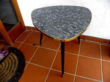 Mid Century Nierentisch Beistelltisch Couchtisch 50er Dreibein
