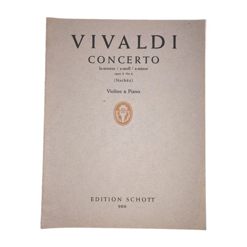 Vivaldi concerto minor - concerto, op.3