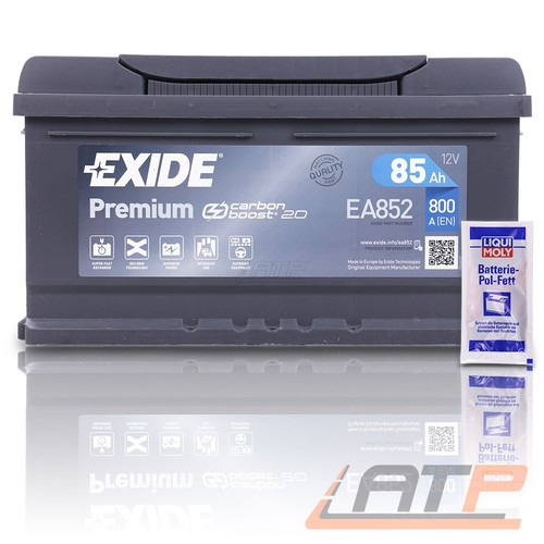 Exide autobatterie 12v 85ah - autobatterie,