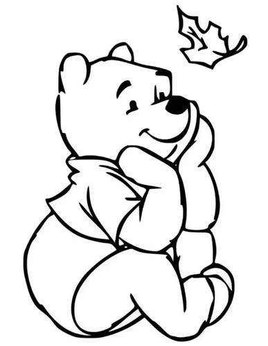 Pooh bär disney vinyl - pooh,