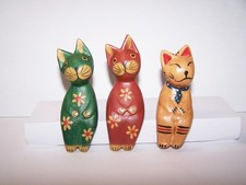 3x Kantenhocker Katze Monitor