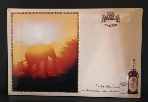 Amarula blechschild wild - amarula, blechschild,