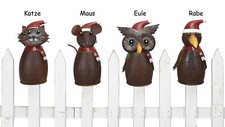 Zaunfigur Wintertiere