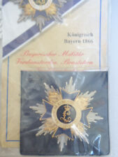 Bayern Militär Verdienstorden Merenti Bruststern zum Großkreuz Göde