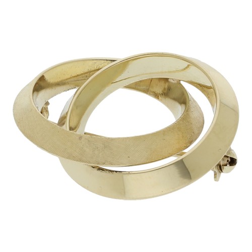 Brosche 585 gold schmuck - brosche,