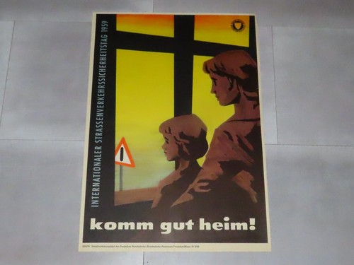 Plakat deutsche bundesbahn - db,
