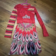 Desigual Kinder 9/10  Jahre Bunt   Kleid