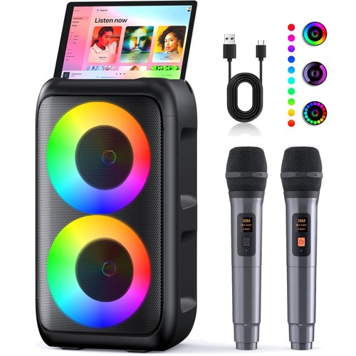Karaoke anlage mikrofone - anlage,, 2