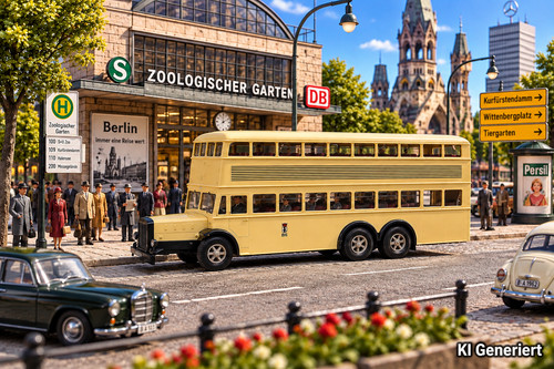 Wiking 3730 berlin bus - 3730,
