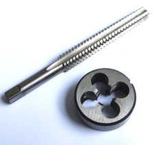 Links 1 Set TR Außengewindeschneider & HSS Gewindebohrer trapezförmig TR8-TR30