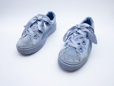 PUMA Platform Kiss Velvet Damen Sneaker Freizeitschuh lila Gr 39 EU Art 25644-5