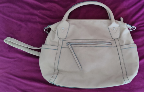 Handtasche shopper hellgrau - shopper,