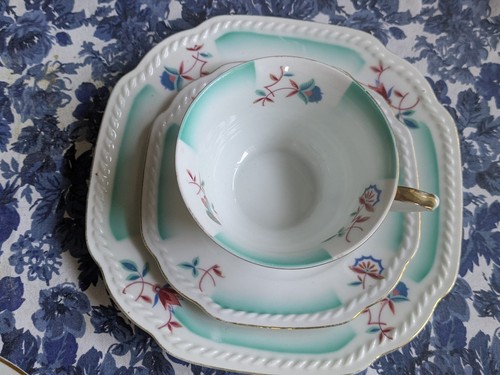Art deco sammeltasse gedeck - art,