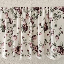 Scheibengardine~ 90 / 38 cm~ Bistrogardine ~Landhaus Stil~Bunt