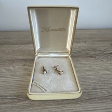 Vintage Zuchtperle Ohrring -