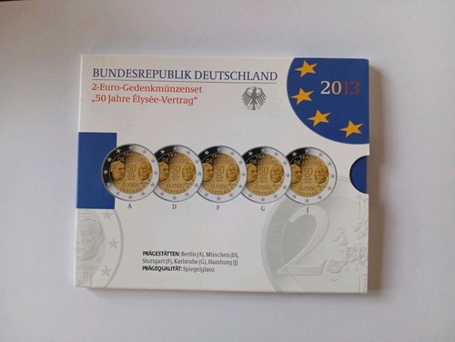 Euro gedenkmünzensatz 50 - euro,