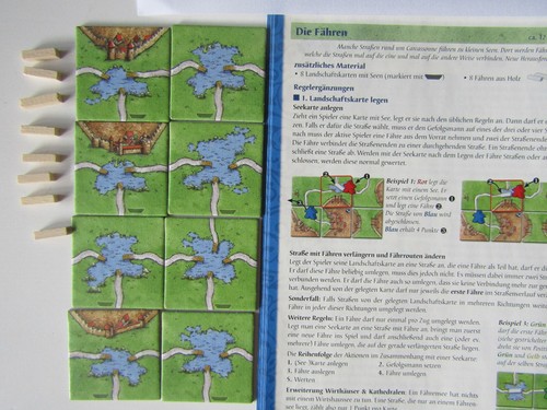 Carcassonne die fähren - -,