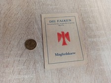 Mitgliedskarte Die Falken 1948 Sozialistische Jugendbewegung Berlin