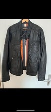 Superdry Herren Lederjacke in