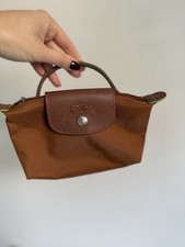 Longchamp Le Pliage Pochette Braun