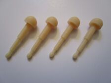 Für Captain Future Cosmoliner Zubehör 4x Repro Geschosse gelbe Protonen  Rakete