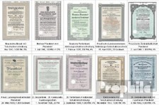 Hist. Wertpapiere Deutschland 10 verschiedene Berlin Wertpapiere Nr. 3