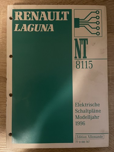 Renault laguna handbuch - renault, nt