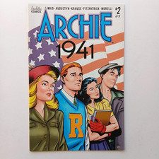 Archie 1941 #2 (2018) Peter Krause Cover, Archie Comics, Z 1+ VF+