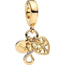 Herz Charm Anhänger Sterling