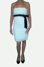 Weißes Bustier Kleid mit