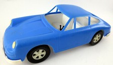 Porsche 911 Made in Germany Plastic blau Jean?? Höfler?? 70er