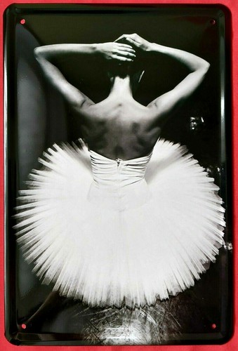Blechschild 20x30 ballerina - blechschild,