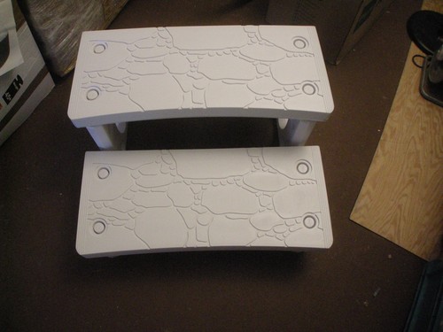Dusch pool treppe - dusch,